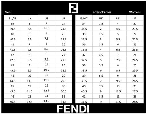 fendi womens shirt size chart